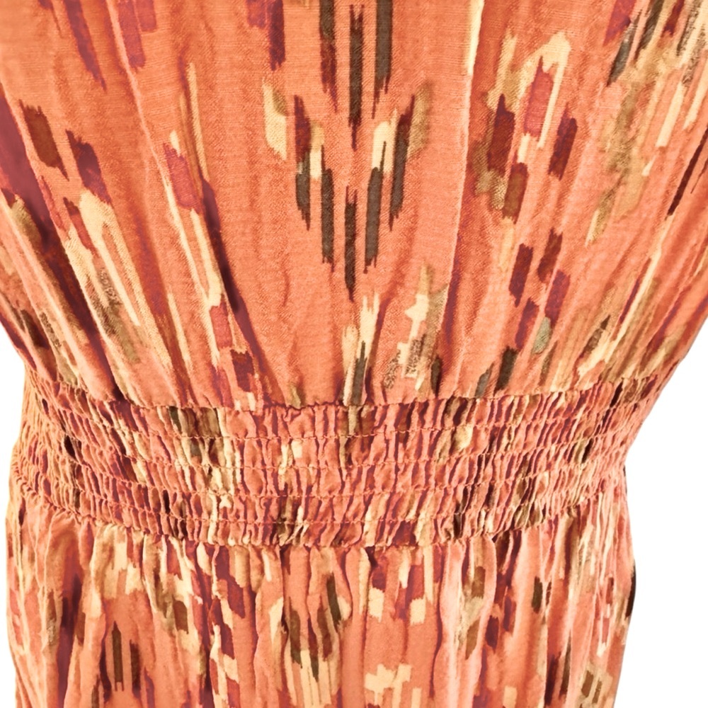 Knox Rose Orange Patterned Mini Dress - Picture 6 of 14